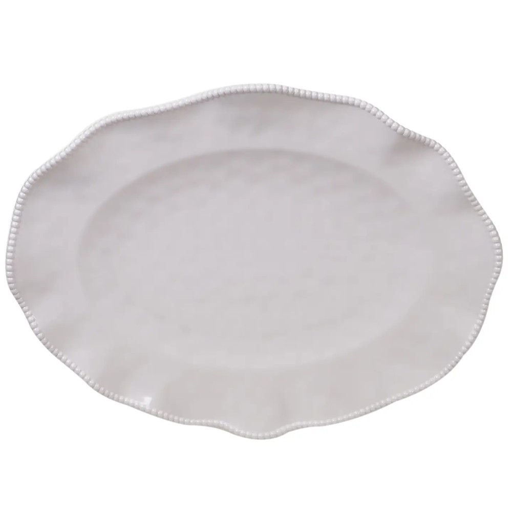 Plat de service ovale perlette - melamine